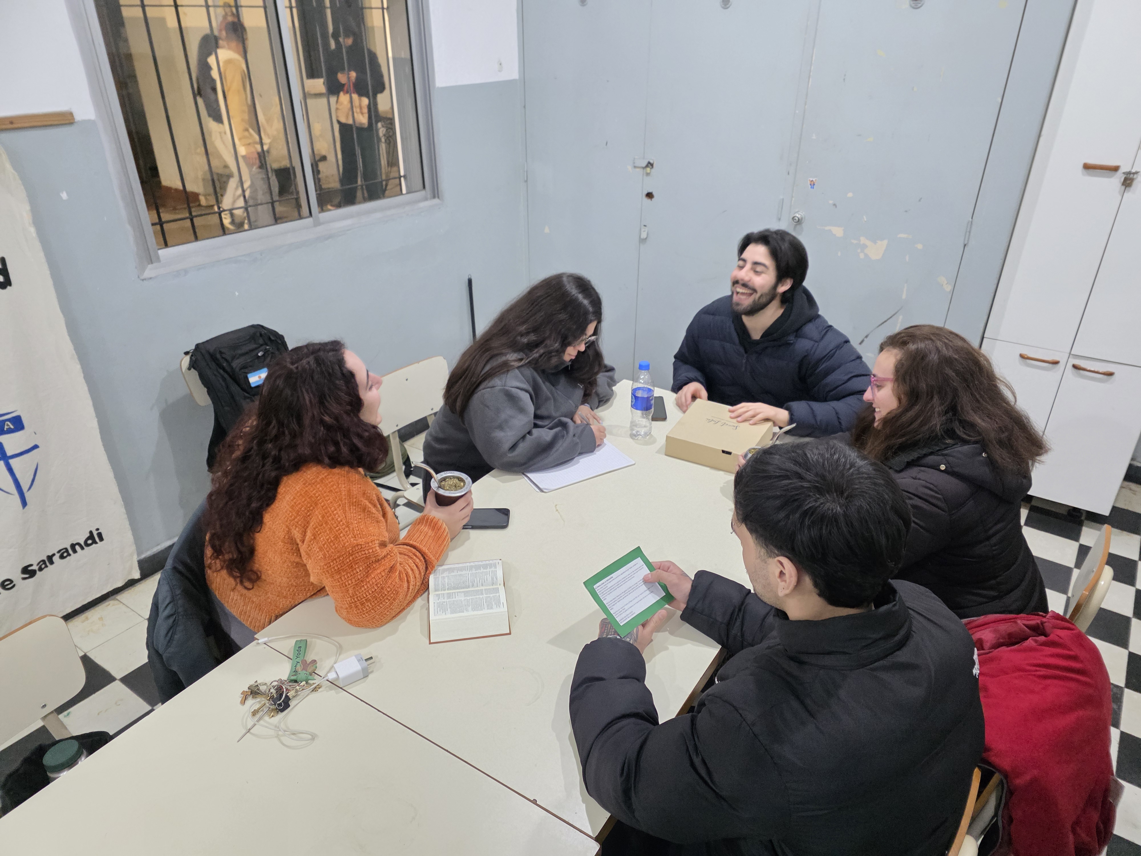 Una de nuestras reuniones